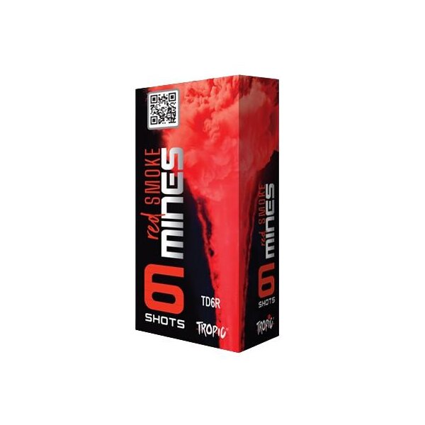 Smoke Mine - 8 Farben Rot