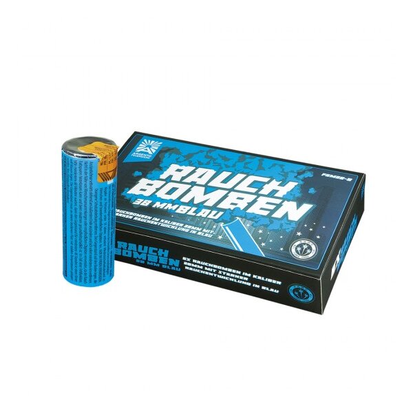 Rauchbombe 38mm - 5er Pack Blau